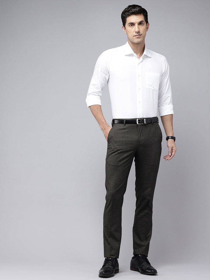Park Avenue Men Slim Fit Formal Trousers