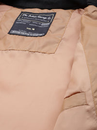 The Indian Garage Co Men Zip-Front Puffer Jacket with Flap-Button Pockets