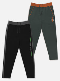 HELLCAT Boys Pack of 2 Cotton Track Pants