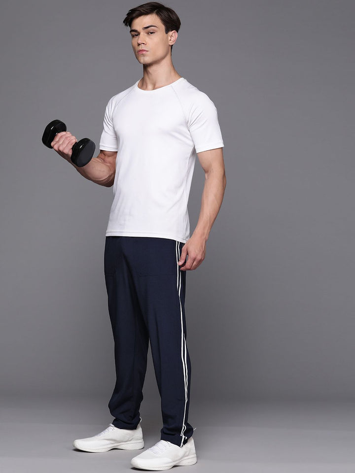 HRX by Hrithik Roshan Men Side Striped Training Track Pants