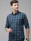 Park Avenue Slim Fit Checked Pure Cotton Casual Shirt