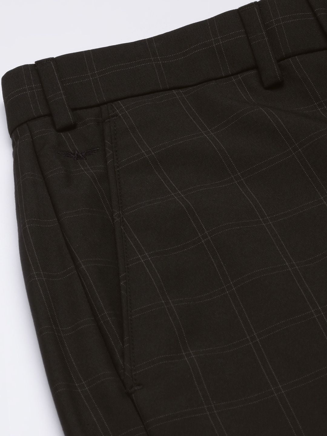 Park Avenue Men Smart Slim Fit Formal Trousers