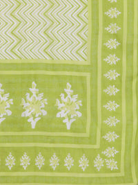 Libas Ethnic Motifs Printed Regular Pure Cotton Kurta With Trousers & Dupatta