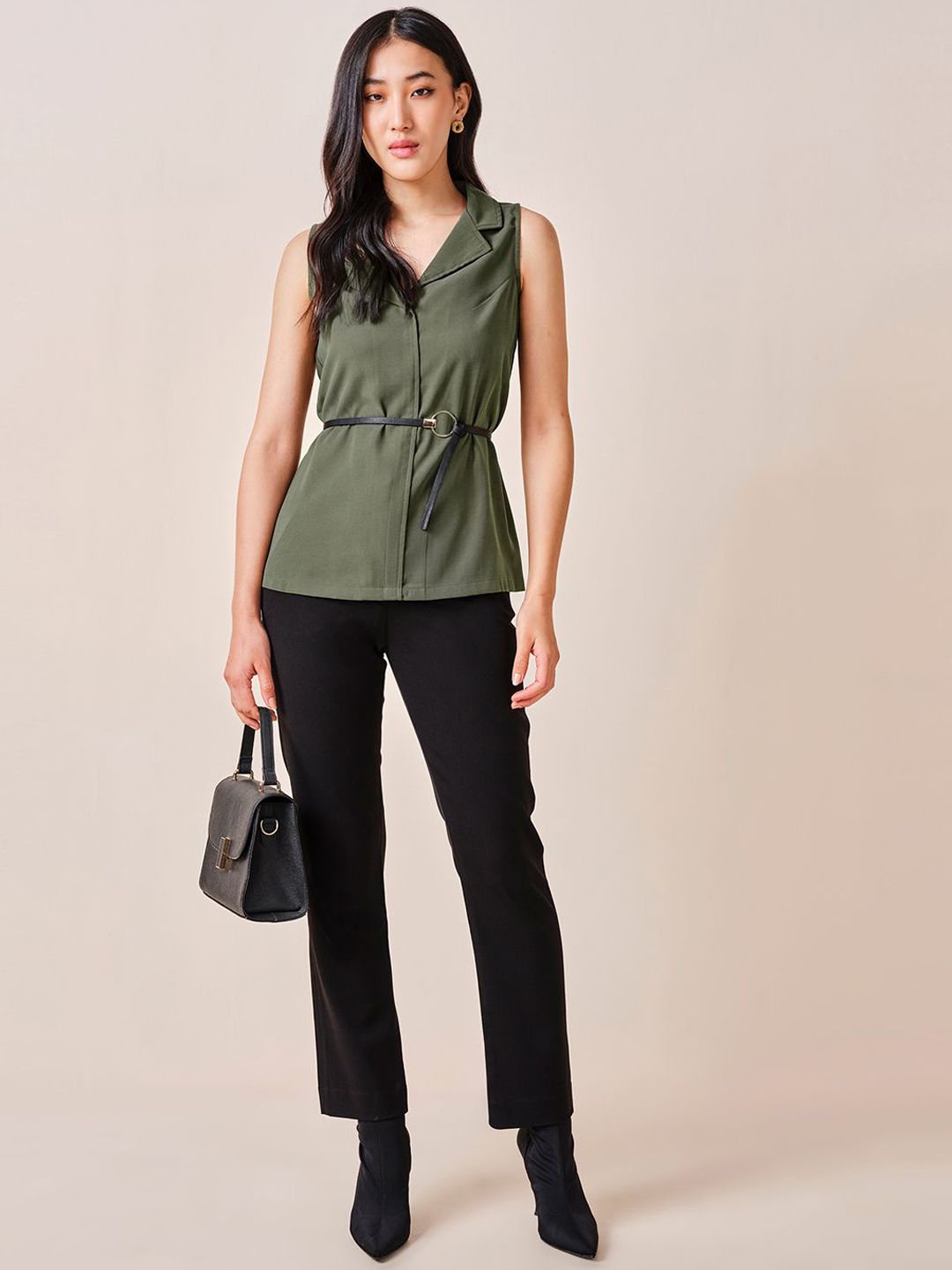 AND Women Straight Fit Trousers