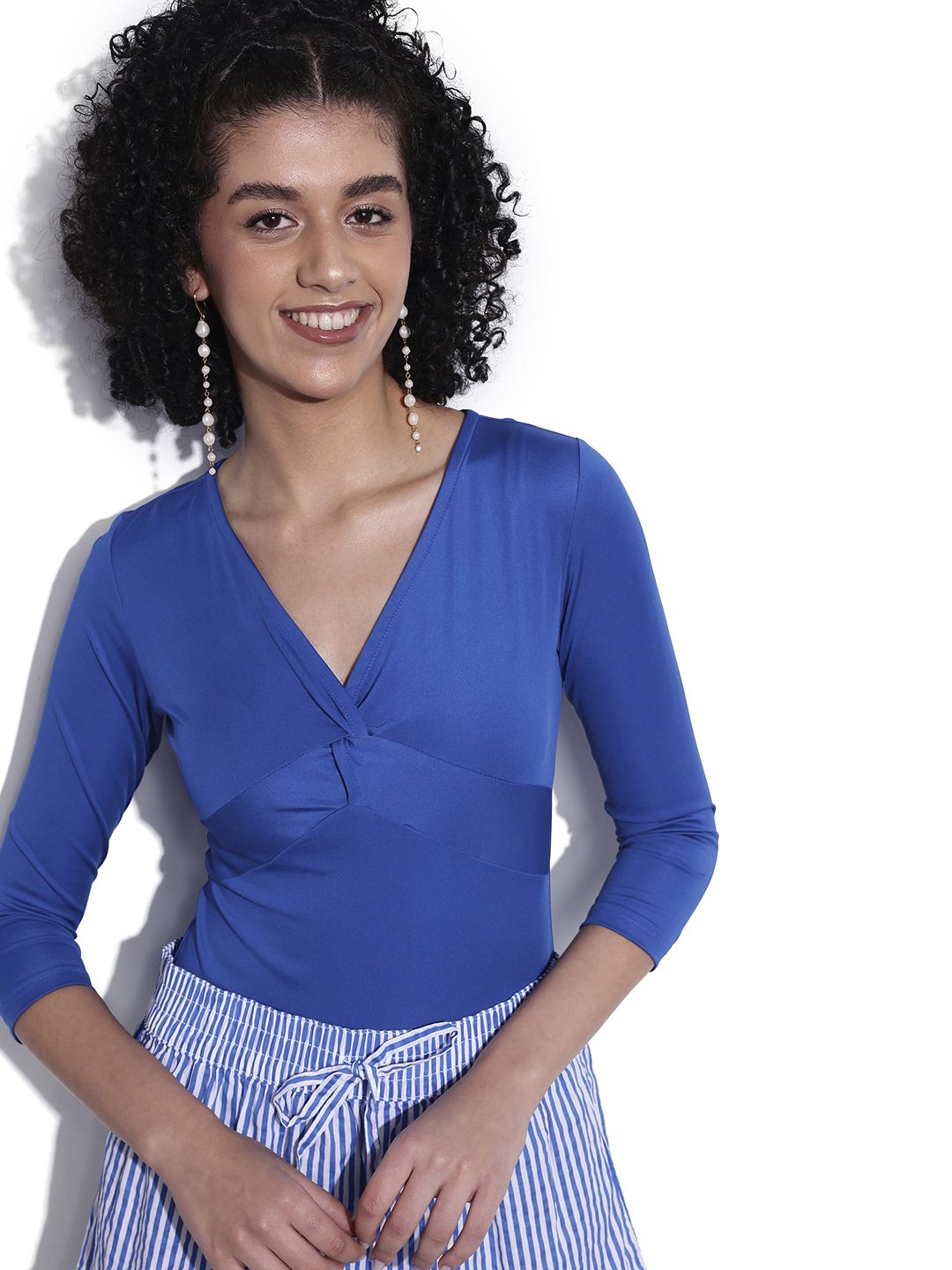 DressBerry Twisted Tempest Fitted Fierce Bodysuit
