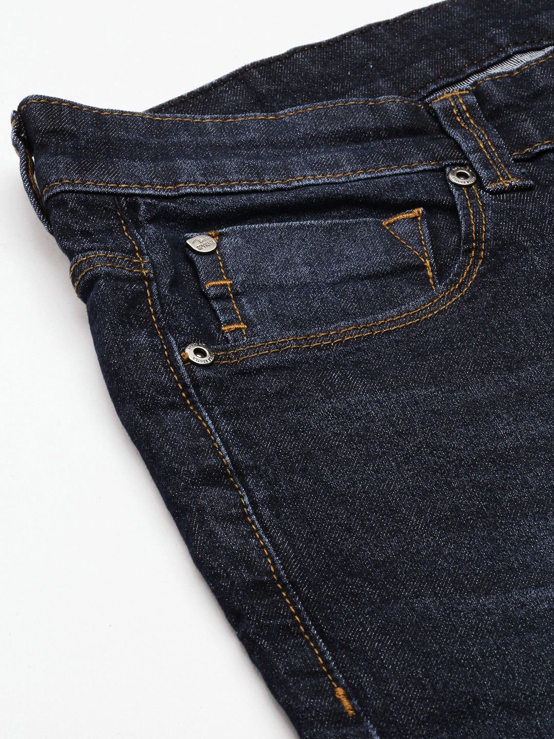 SPYKAR Men Slim Fit Low-Rise Light Fade Stretchable Jeans