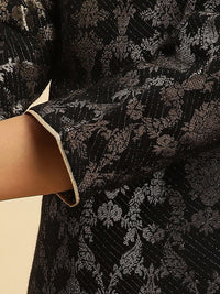 W Ethnic Motifs Woven Design Regular Kurta with Trousers
