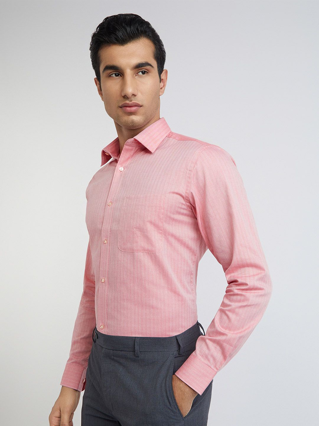 Raymond Slim Fit Opaque Formal Shirt