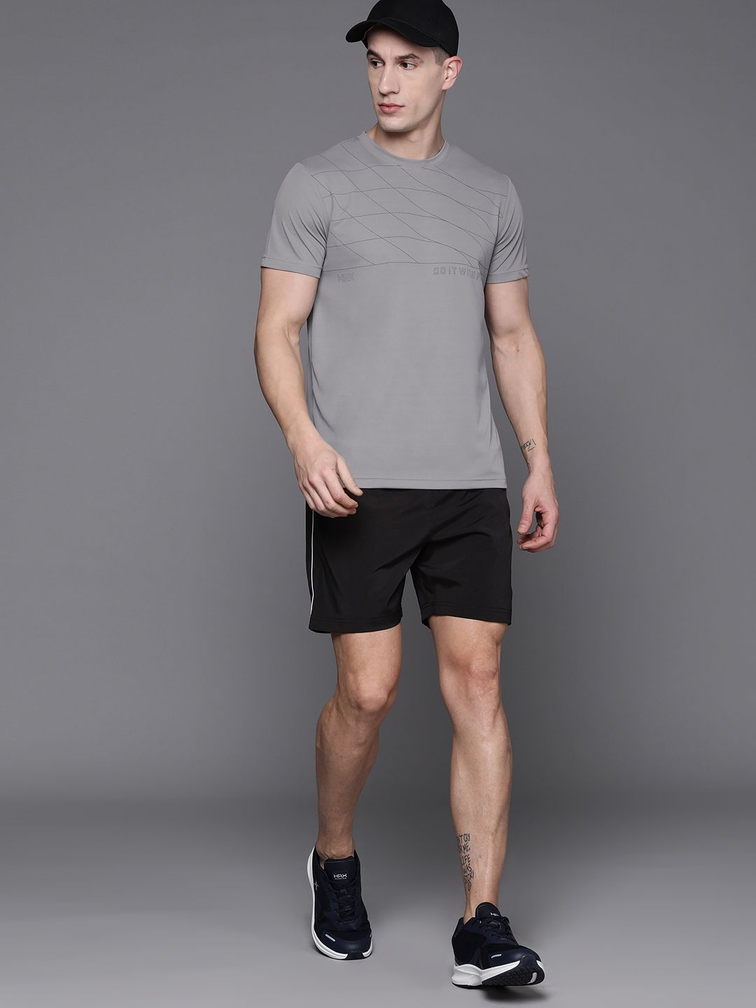 HRX by Hrithik Roshan Printed Rapid-Dry Running T-shirt
