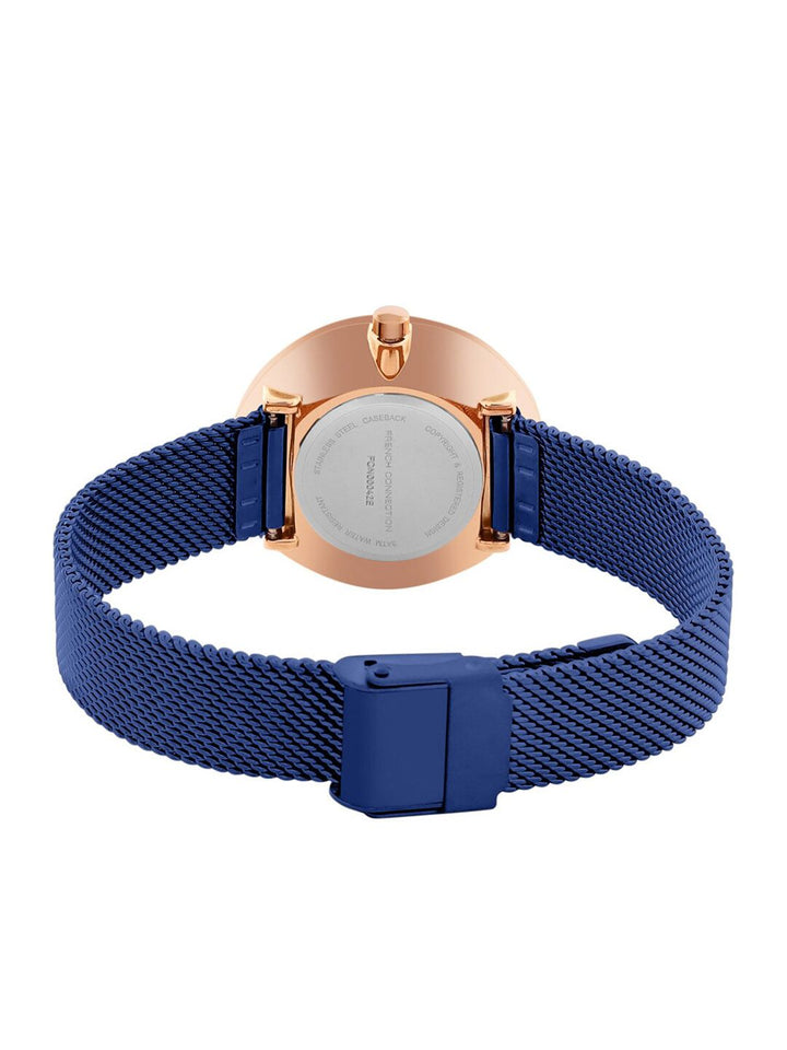 French Connection Women Round Analogue Watch FCN00042E