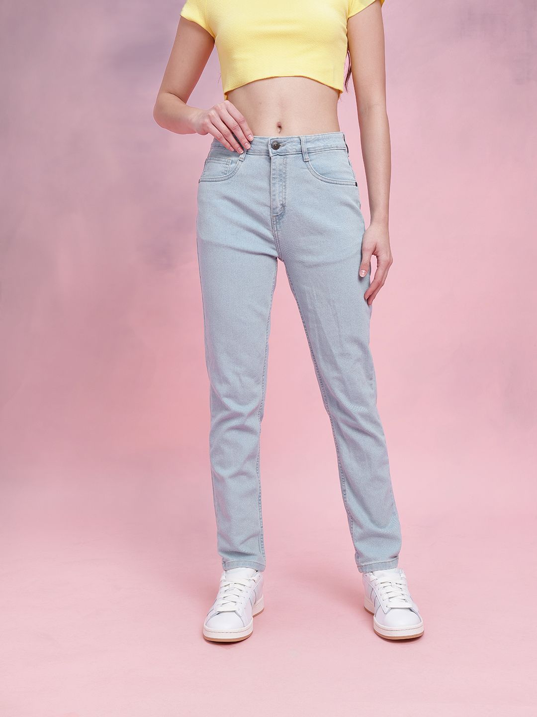 DressBerry Women Slim Fit Mid-Rise Stretchable Jeans