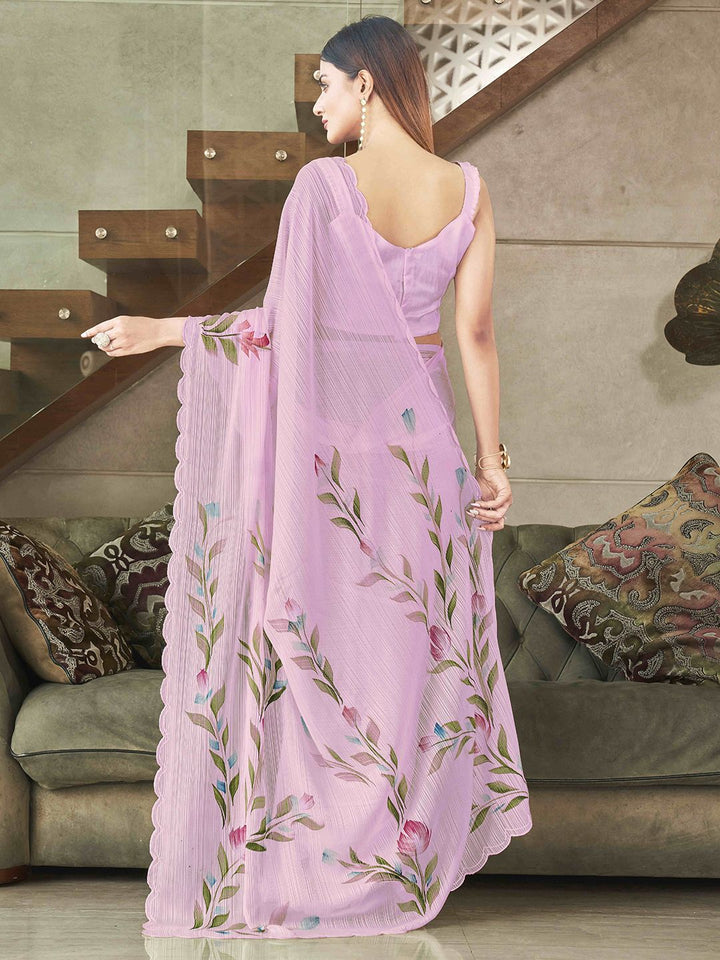 Tikhi Imli Floral Embellished Sequinned Saree