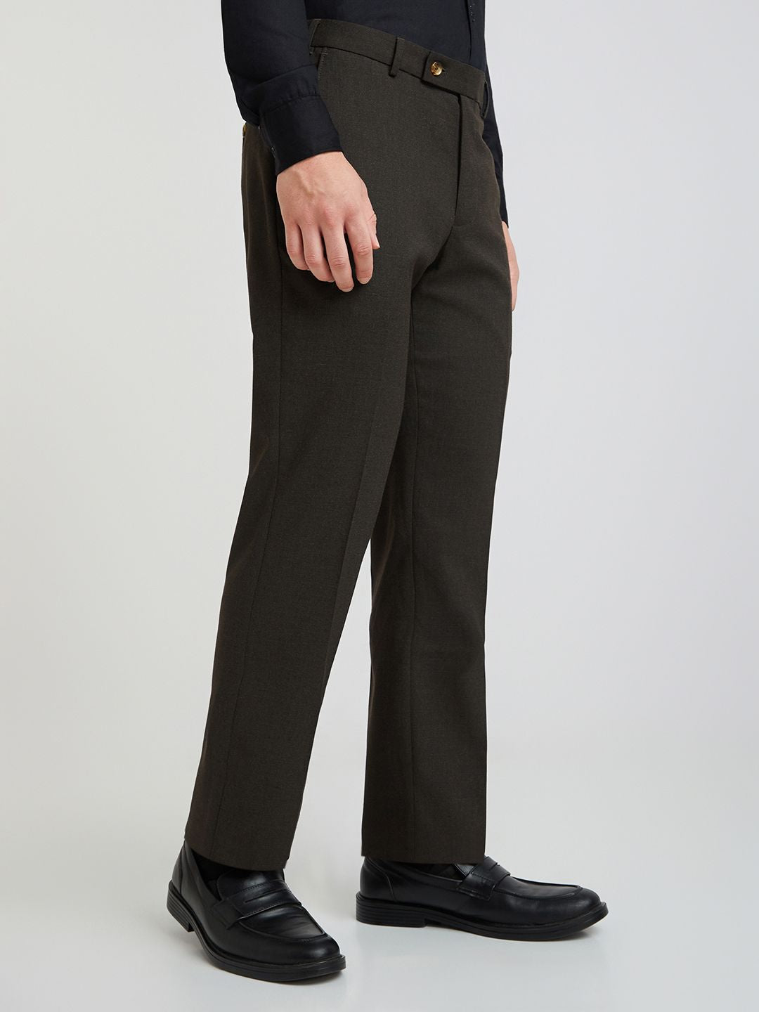 Park Avenue Men Regular Fit Formal Trousers