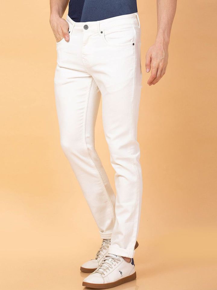 Being Human Men Slim Fit Low Distress Jeans
