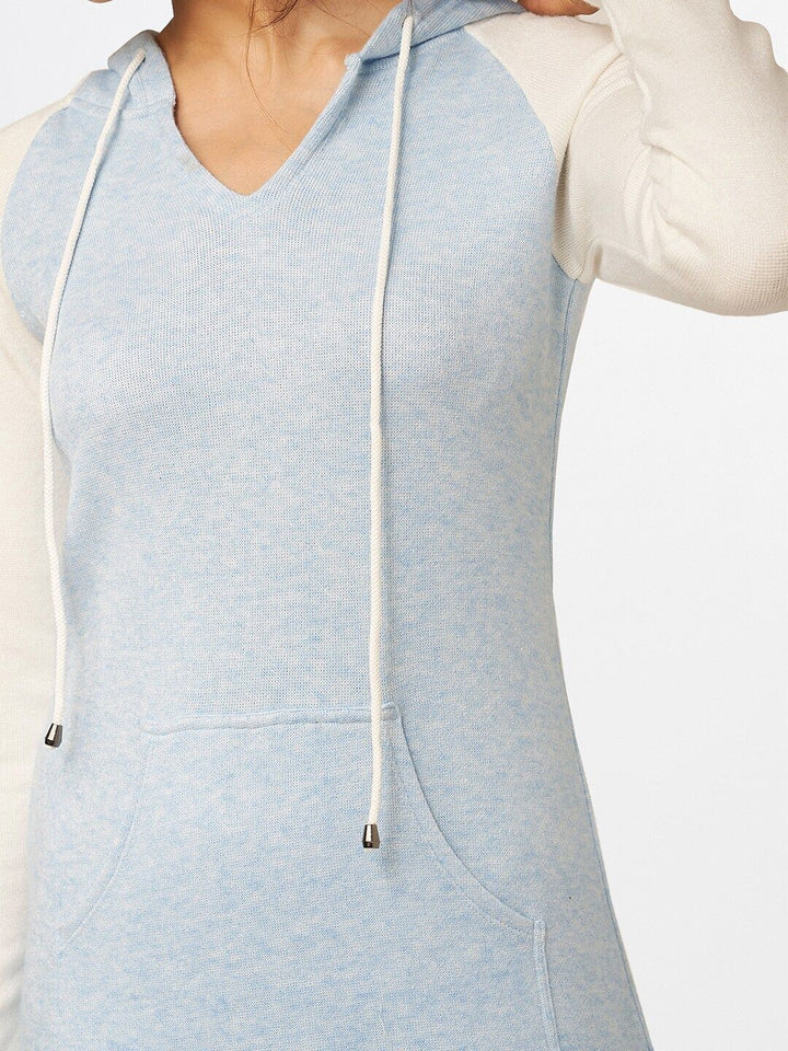 AND Blue & White T-shirt Dress