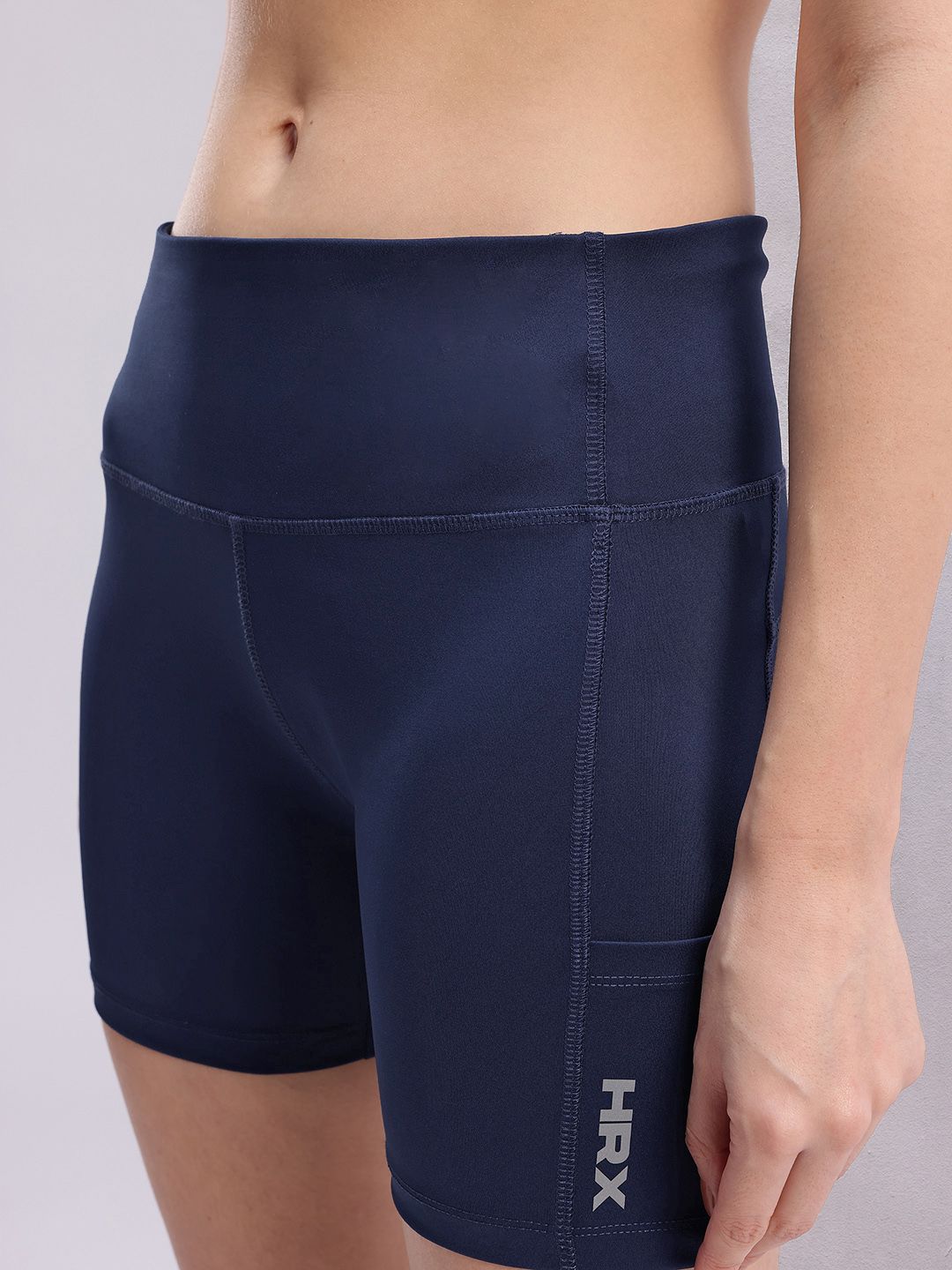 HRX by Hrithik Roshan Women Mid-Rise Rapid-Dry Running Shorts