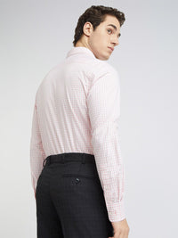 Park Avenue Slim Fit Checked Pure Cotton Formal Shirt