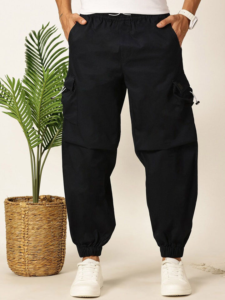 Thomas Scott Men Comfort Easy Wash Cargos Trousers