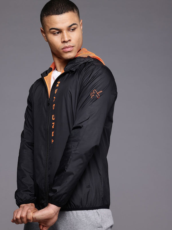 HRX by Hrithik Roshan Rapid-Dry Hooded Training Jacket