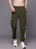 HRX by Hrithik Roshan Men Side-Striped Training Track Pants
