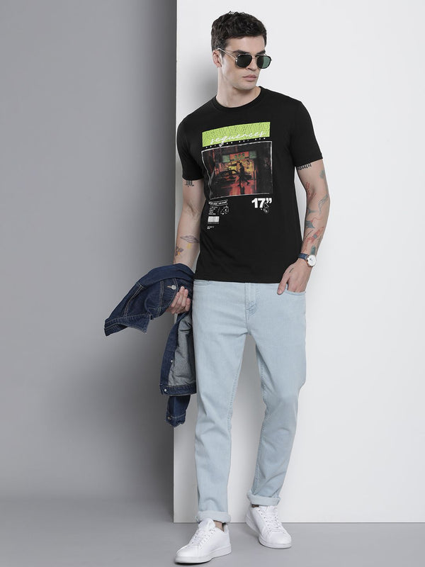 T-Shirt Lelaki Garage Co yang dicetak India