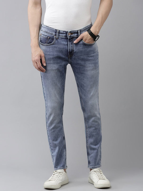 SPYKAR Men Slim Fit Light Fade Stretchable Jeans