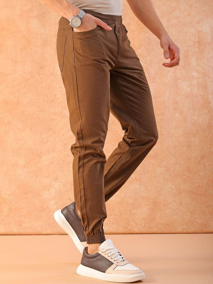 The Indian Garage Co Men Slim Fit Low Distress Jeans