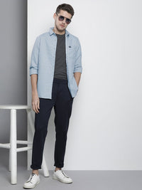 The Indian Garage Co Men Slim Fit Opaque Checked Casual Shirt