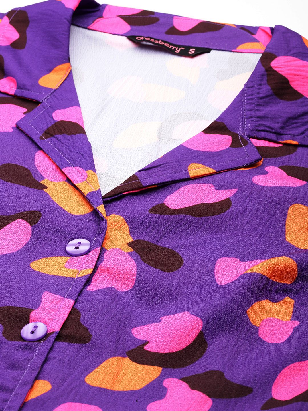 DressBerry Printed Shirt Dress