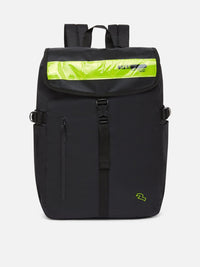 SPYKAR Men Black & Green Backpack