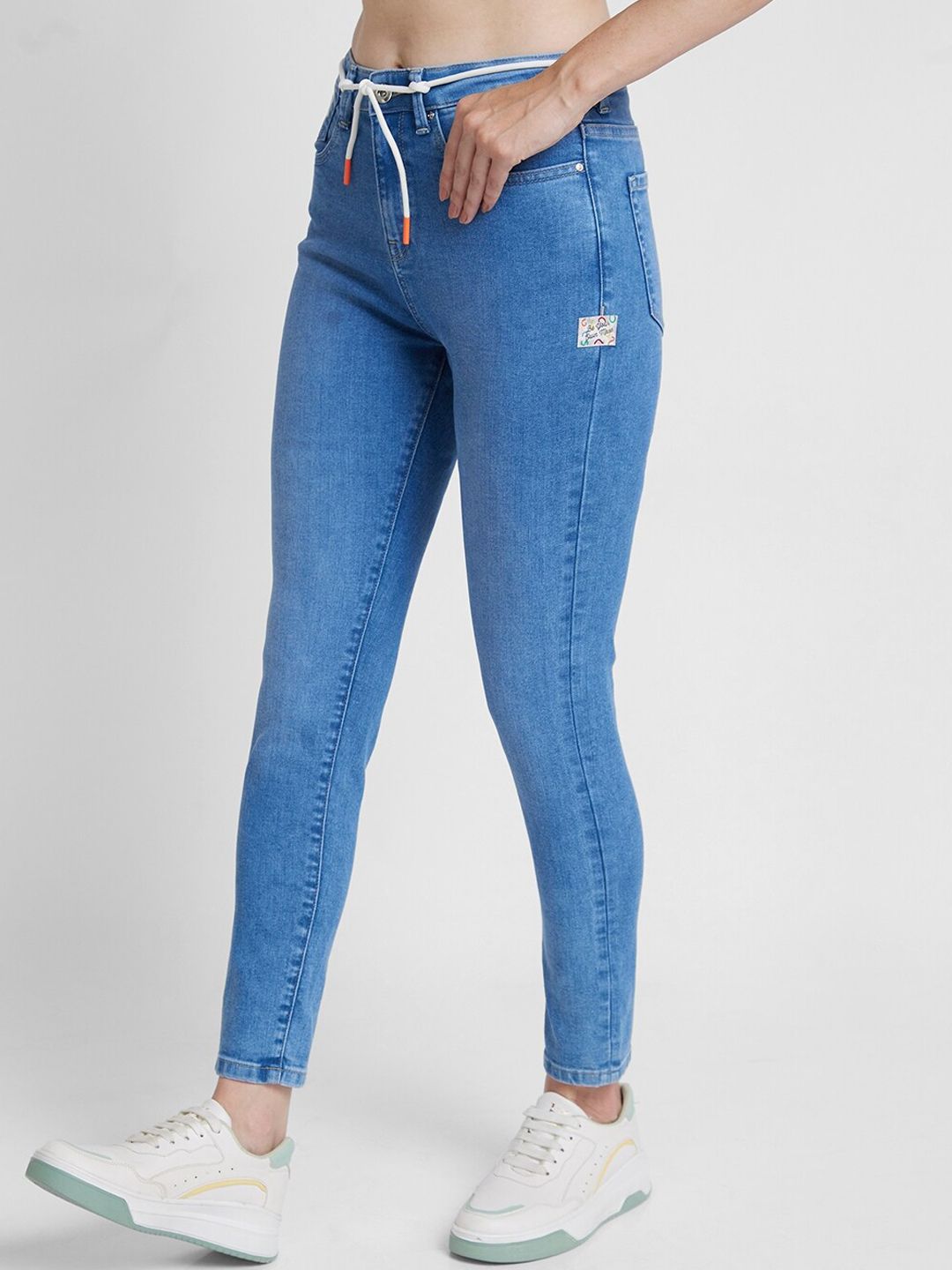 SPYKAR Women Adora Skinny Fit Clean Look Stretchable Jeans