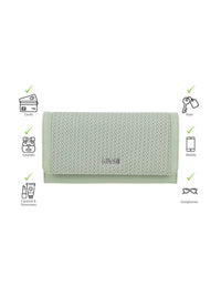 Mochi Textured Two Fold Wallet