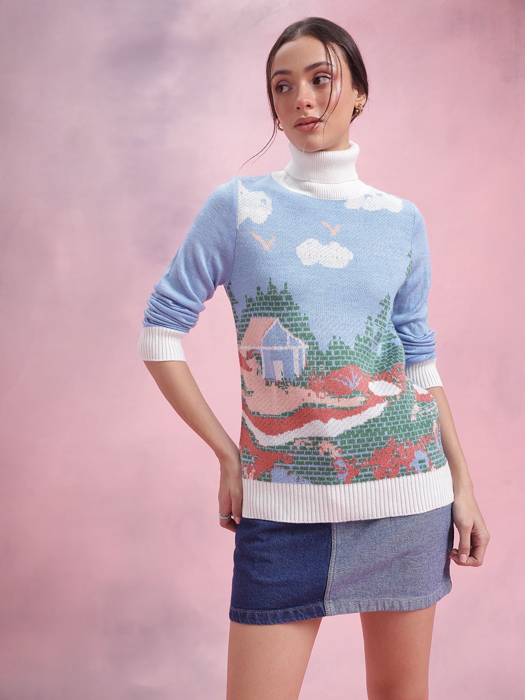 DressBerry Fair Isle Pullover