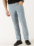 Thomas Scott Men Regular Fit Corduroy Chinos Trousers