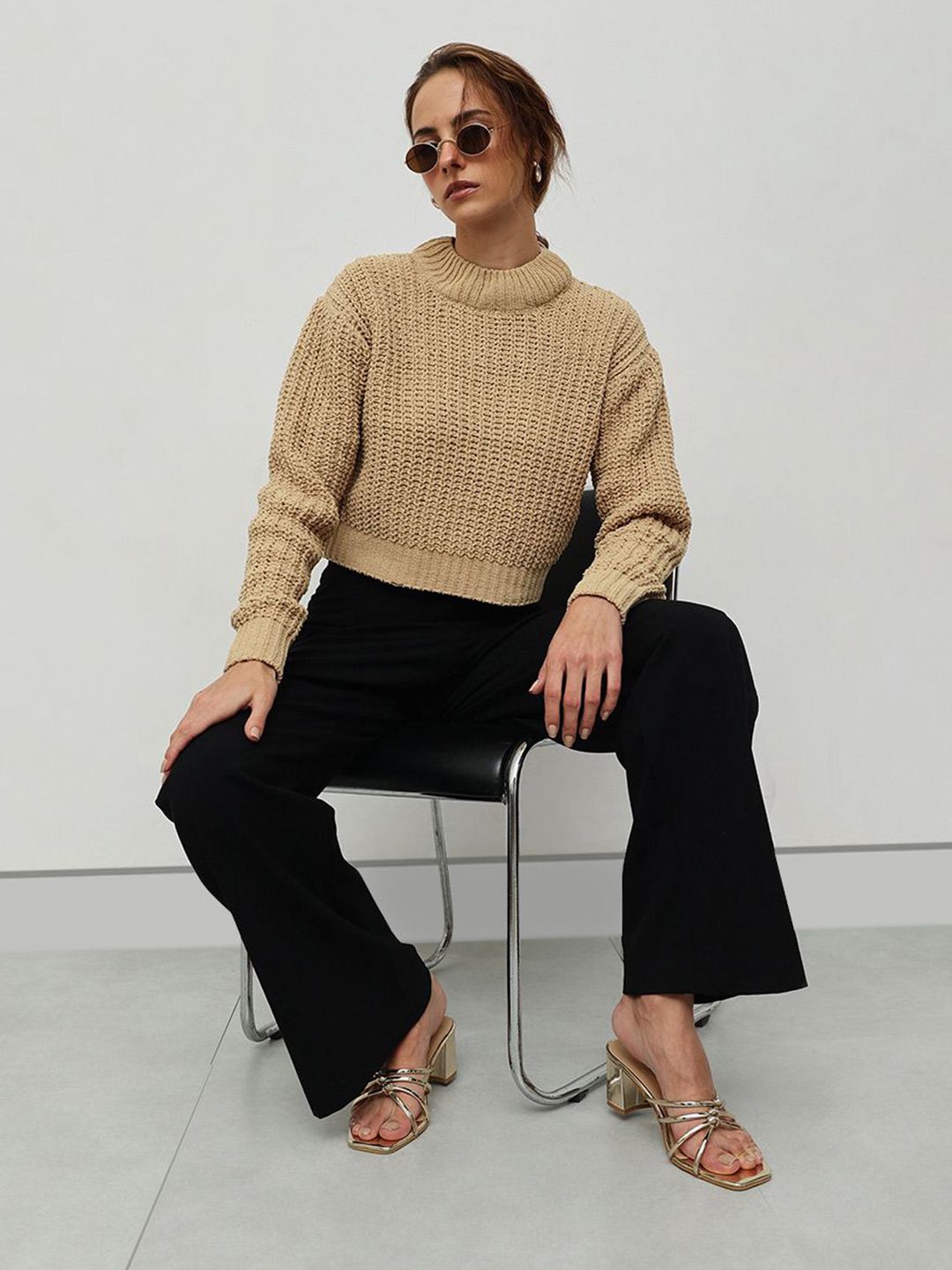 STREET 9 Women Cable Knit Pullover