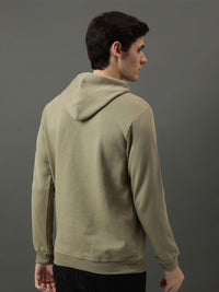 ADRO Men Printed Hooded Pullover Sweatshirt