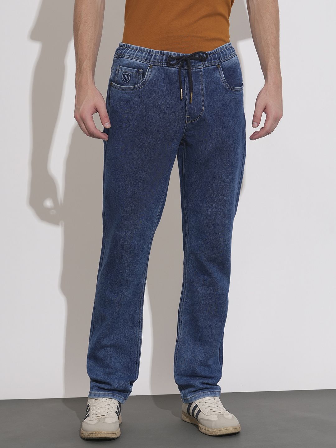 Being Human Men Regular Fit Light Fade Stretchable Jeans