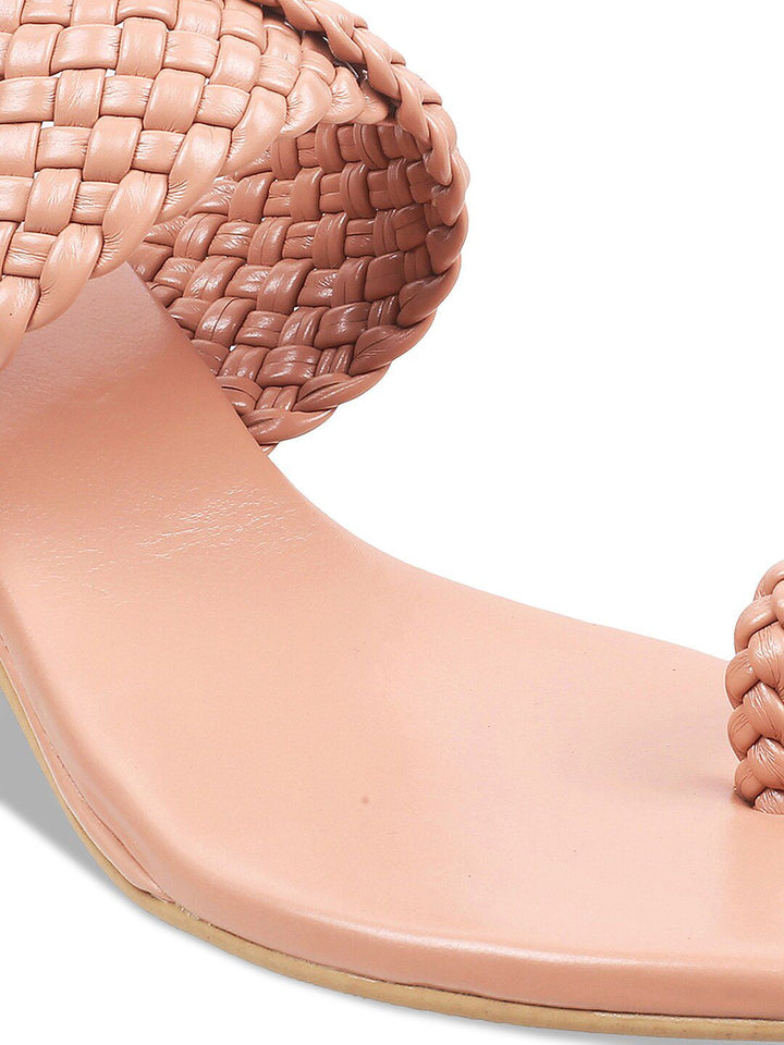 Metro Pink Kitten Sandals