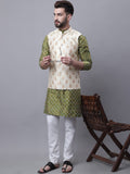 SOJANYA Embroidered Regular Kurta with Churidar