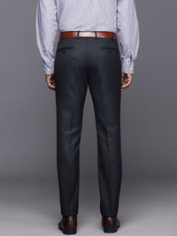Raymond Men Striped Slim Fit Trousers