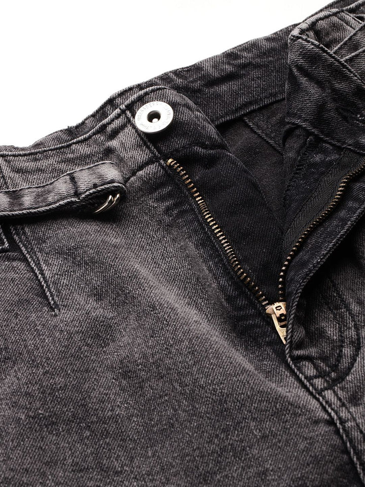 DressBerry Women High-Rise Denim Shorts
