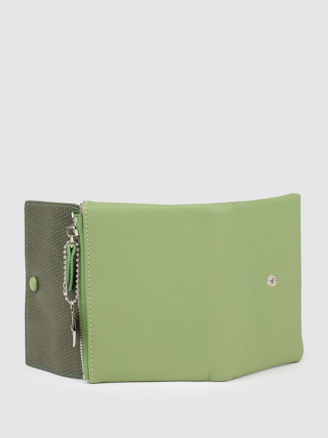DressBerry Women Animal Textured Three Fold Wallet