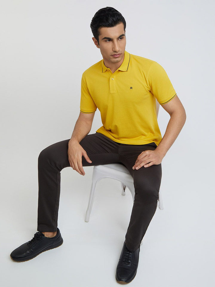 Raymond Pure Cotton Polo Collar T-shirt