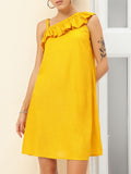 DressBerry Romantic Ruffles A-Line Dress