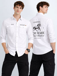 Baju Kasual Bercetak Standard ADRO Lelaki