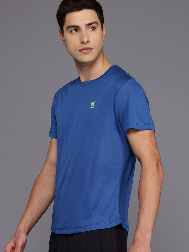 HRX by Hrithik Roshan Rapid-Dry Striped Training T-shirt