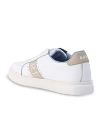 RARE RABBIT Men Galileo Leather Lace Up Sneakers