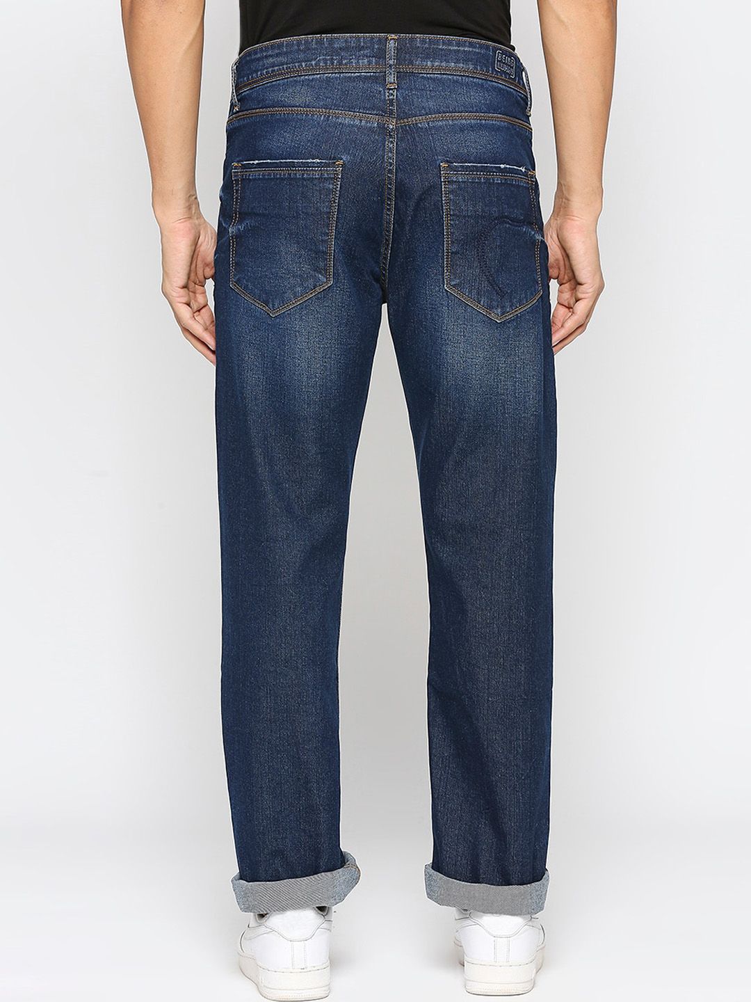 Being Human Men Mid Rise Slim Fit Clean Look Light Fade Jeans