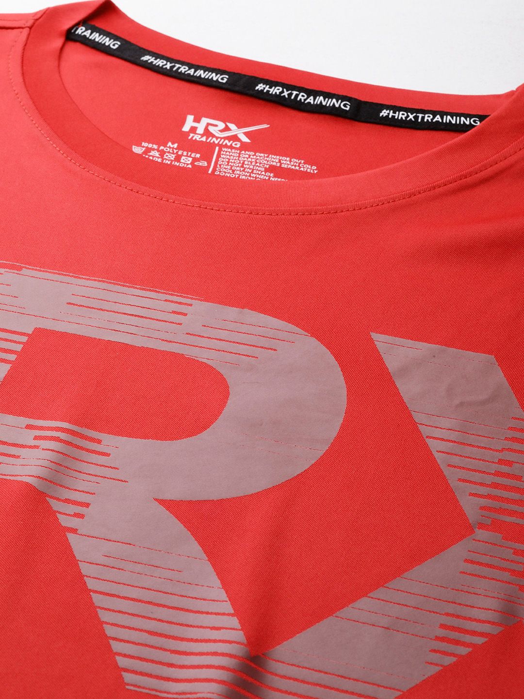 HRX by Hrithik Roshan Printed Rapid-Dry Training T-shirt