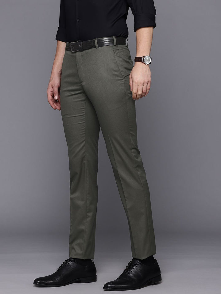 Raymond Men Regular Fit Formal Trousers